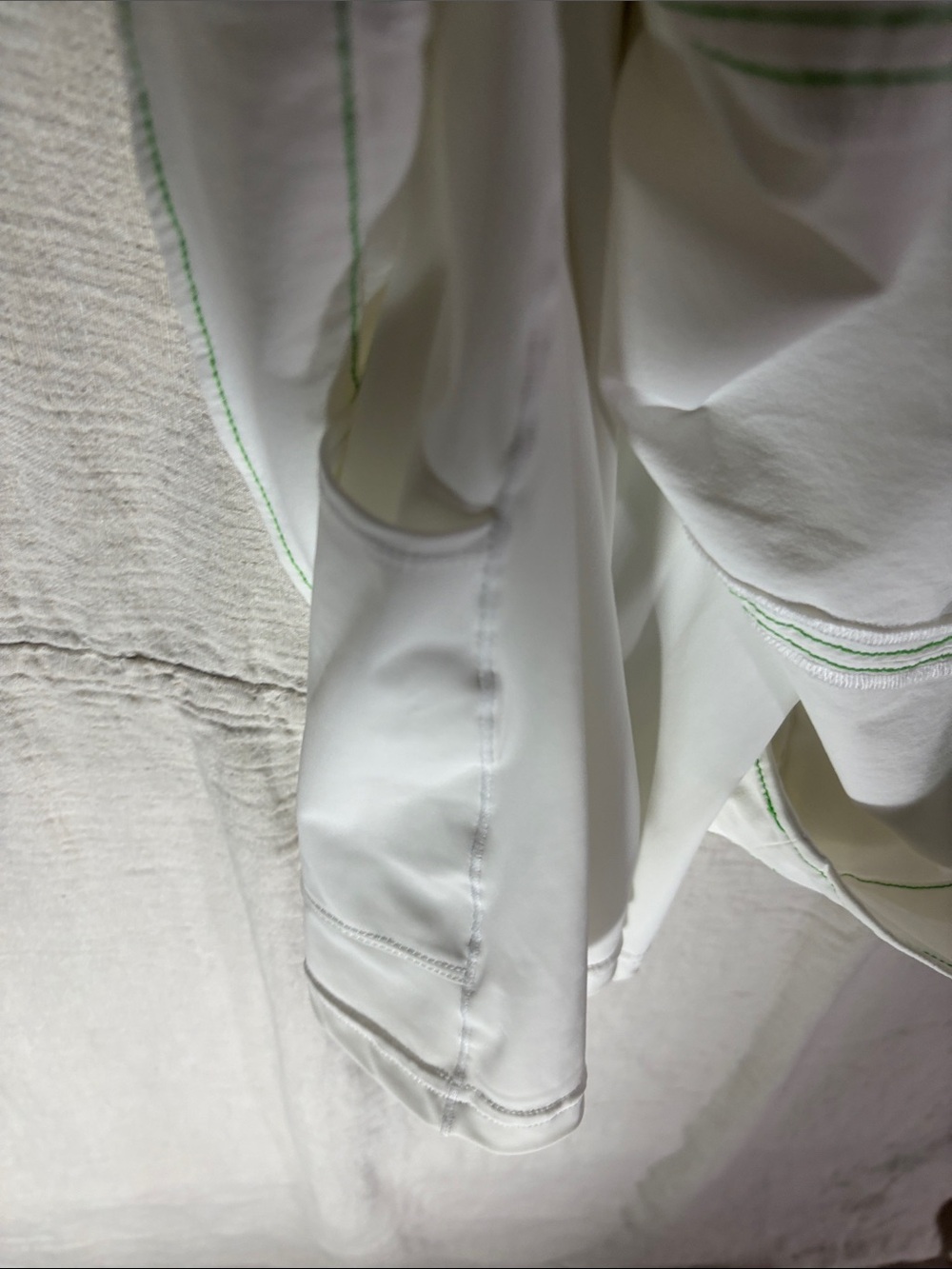 Outdoor Voices WhiteEnergy Dress XL EUC Mint Contrast Stitching - Picture 6 of 9